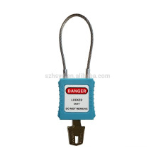 CE approval nylon lockbody insulation anti slipping loto brand safety padlock